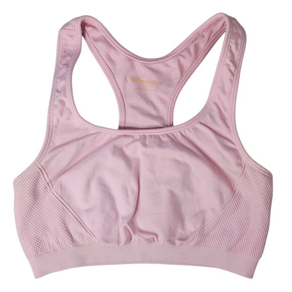 Champion Wireless Sports Bra Pink Medium Unpad Racerback Pullover Full AF5001 - Picture 1 of 9